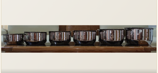 Topiya (Laser Engraved Serving Bowl)